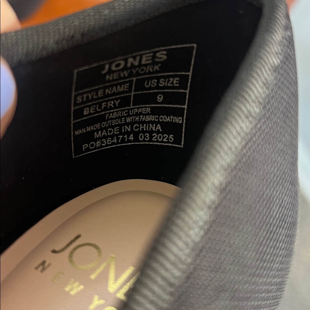 NWT Jones New York Black Heels 9 - Picture 6 of 7